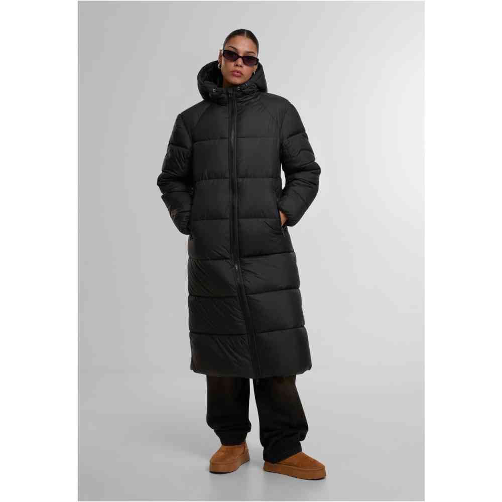 Urban Classics - Ultra Long Winterjas - Zwart